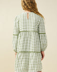 The Olive Canvas Tween Dress