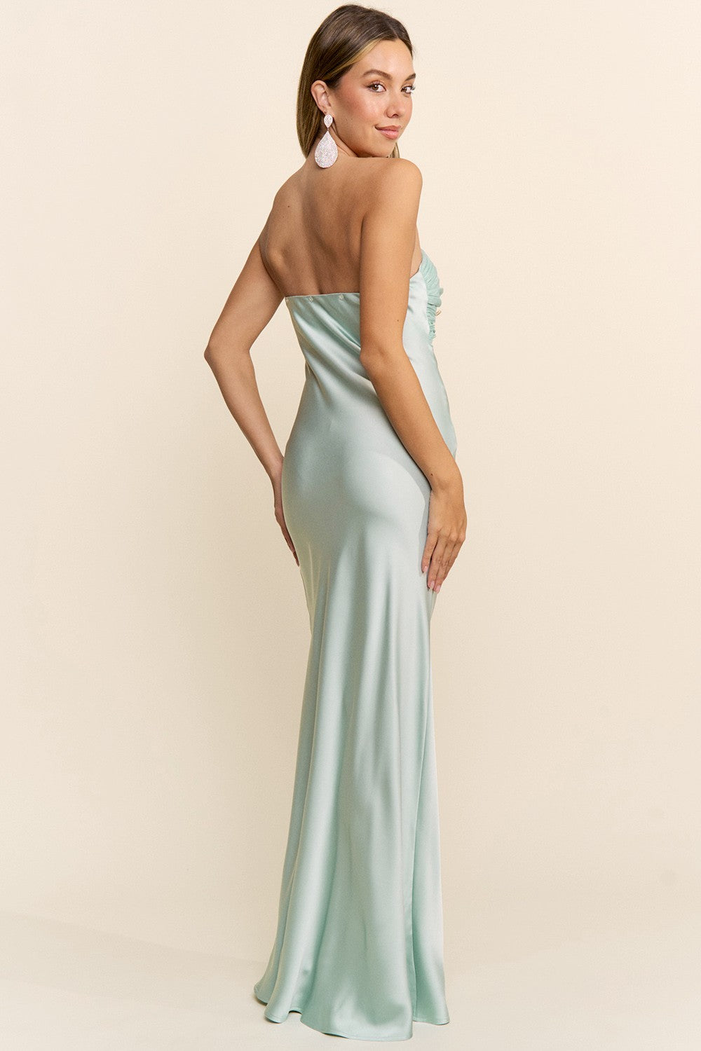 The Seafoam Bow Formal – Twirl Boutique