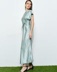 Seafoam Green Knot Silk Formal
