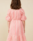 Strawberry Whisper Tween Dress