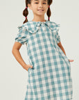 Teal Charm Tween Dress