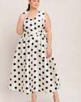 Timeless Polka Dot Formal - Curvy