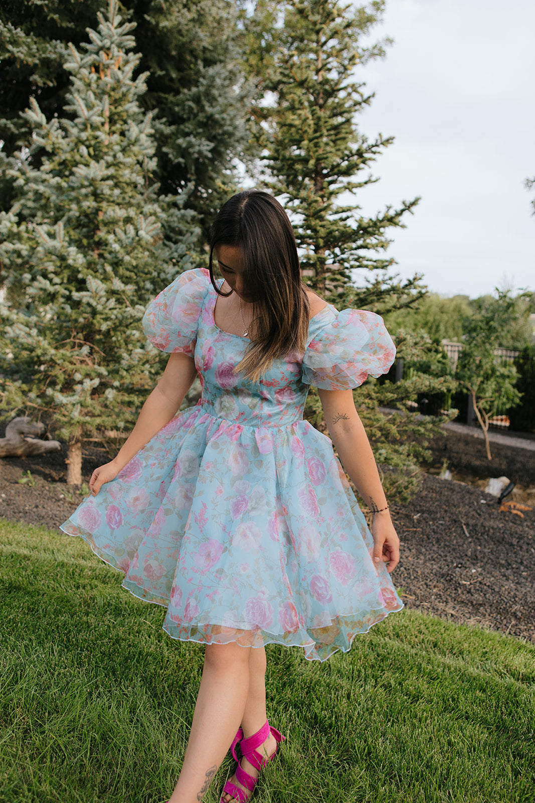 Sky Rose Fleur Dress