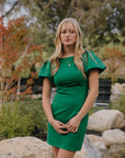 Going Away Dress・Hunter Green