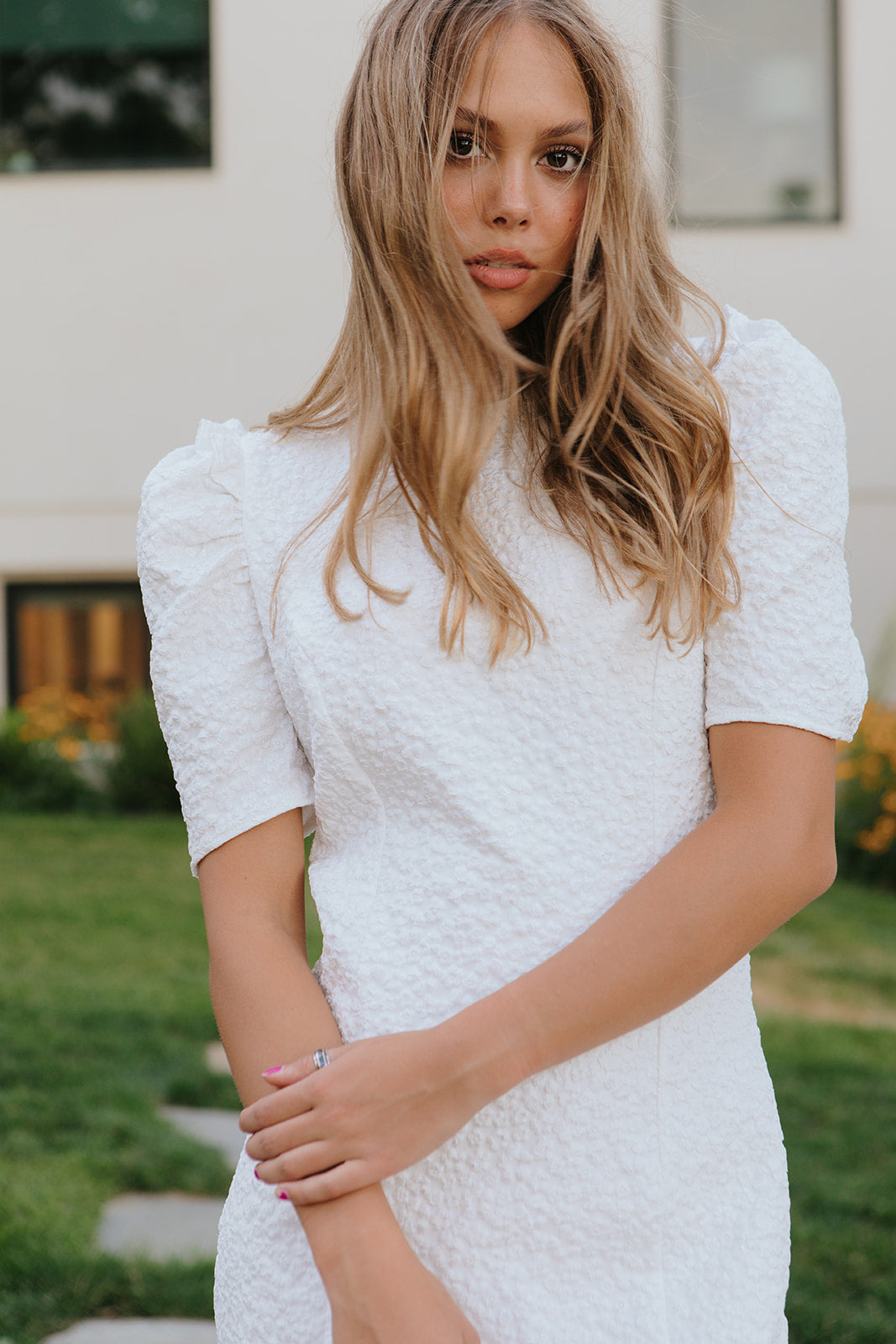 Jackie Textured Dress – Twirl Boutique Jackie Textured Dress – Twirl Boutique