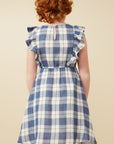 Woodland Plaid Tween Dress