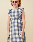 Woodland Plaid Tween Dress
