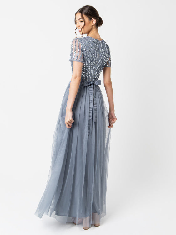 Ashley Gown・Dusty Blue