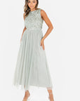 Chloe Gown・Green Lily