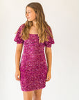 The Disco Dress・Wine ★ Restocked