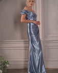 Liza Gown・Dusty Blue