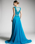 Chantilly Gown・Teal