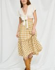 Vivienne Checkered Skirt