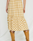Vivienne Checkered Skirt