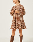 Harley Gingham Tween Dress