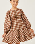 Harley Gingham Tween Dress