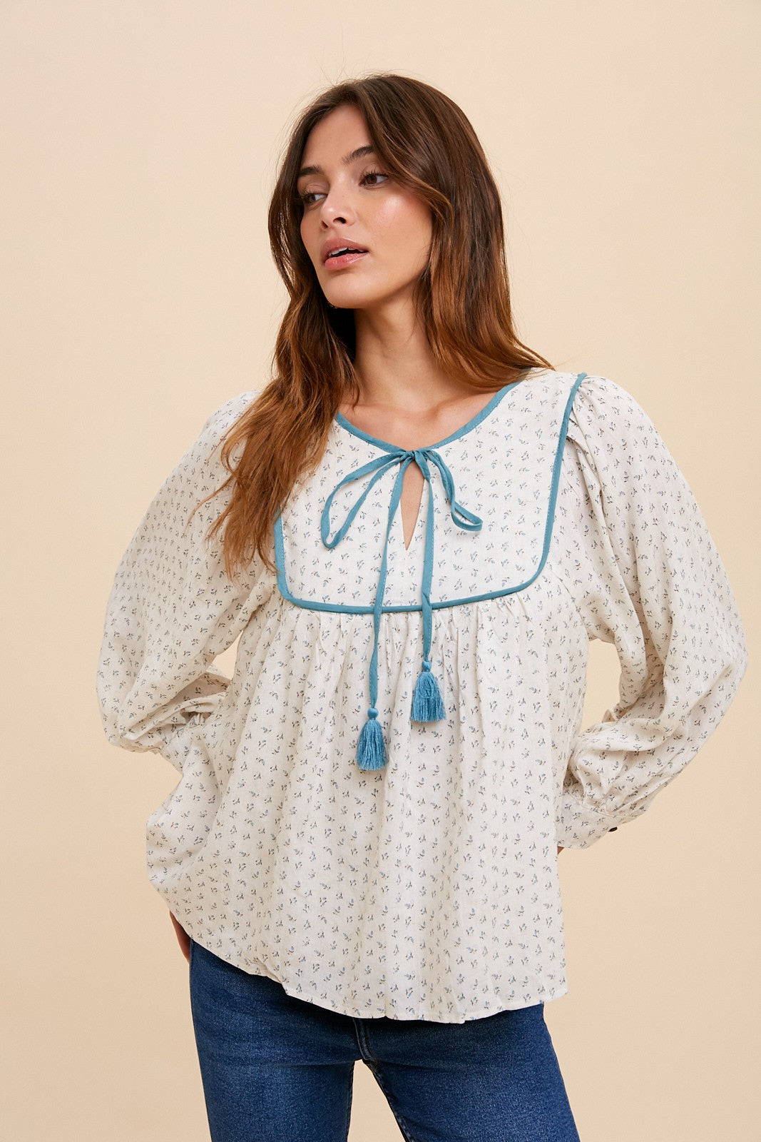 Eloise Linen Blouse