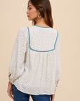 Eloise Linen Blouse