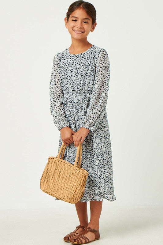 Quincy Floral Tween Dress