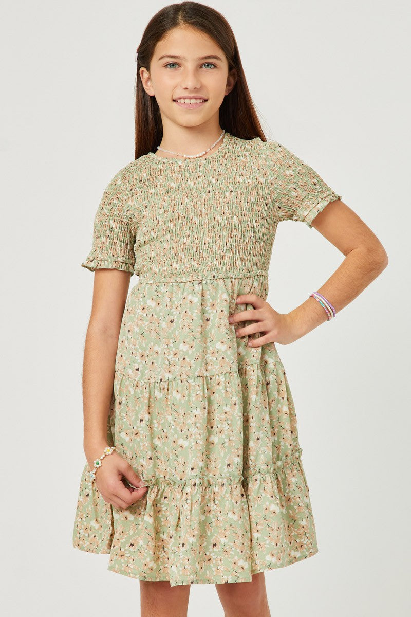 Flower Field Tween Dress
