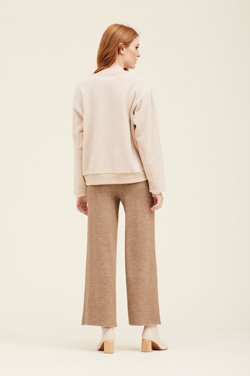 Rumi Zip-Up Jacket Cream