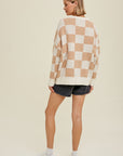Esra Checkered Sweater