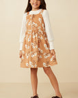 Daffodil Overall Tween Dress