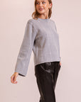 Ciara Windowpane Sweater