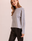 Ciara Windowpane Sweater