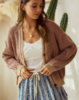 Lucy Vintage Striped Cardigan