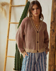 Lucy Vintage Striped Cardigan
