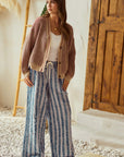 Lucy Vintage Striped Cardigan