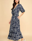 Edna Embroidered Maxi Dress