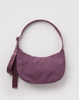 Medium Nylon Crescent Baggu · Wild Plum
