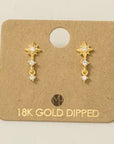 Layered Star Earrings