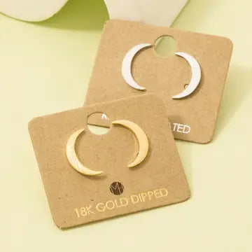 Crescent Moon Earrings