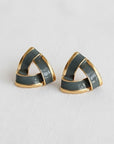 Artistic Enamel Drop Earrings