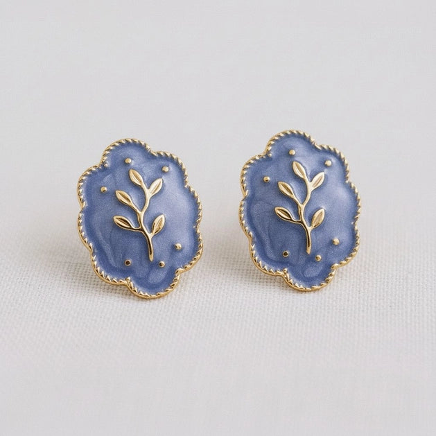 The Samantha Floral Drop Earrings