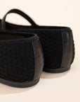 Bena Woven Flats · Black
