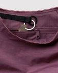 Medium Nylon Crescent Baggu · Wild Plum