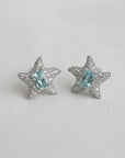 Starfish Gemstone Earrings