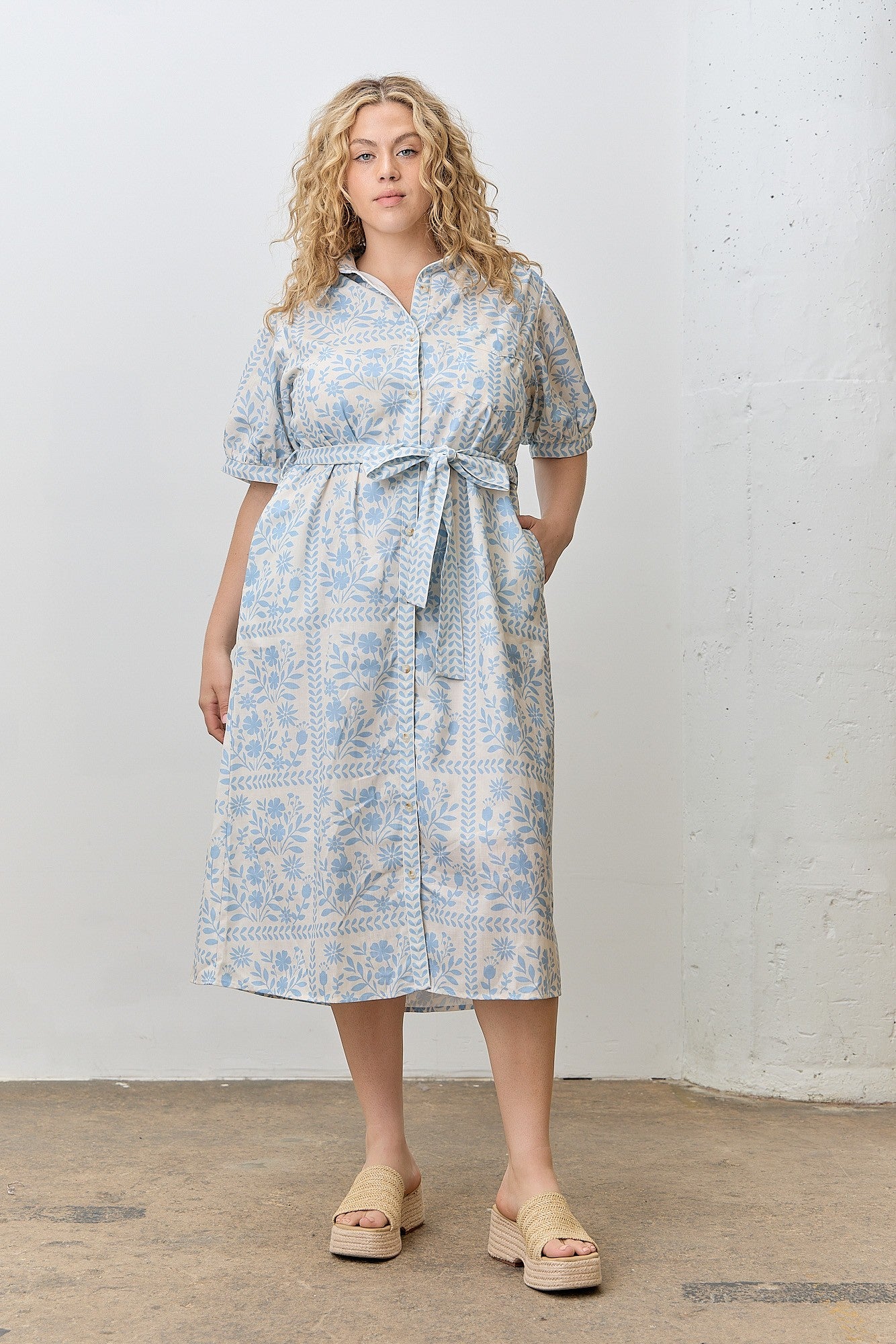 The Bluebell Dress - Curvy Twirl Boutique The Bluebell Dress - Curvy Twirl Boutique