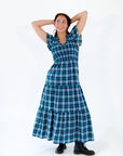 Britte Gingham Smocked Dress