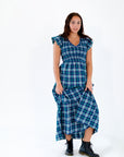 Britte Gingham Smocked Dress