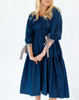 Elsie Denim Midi Dress