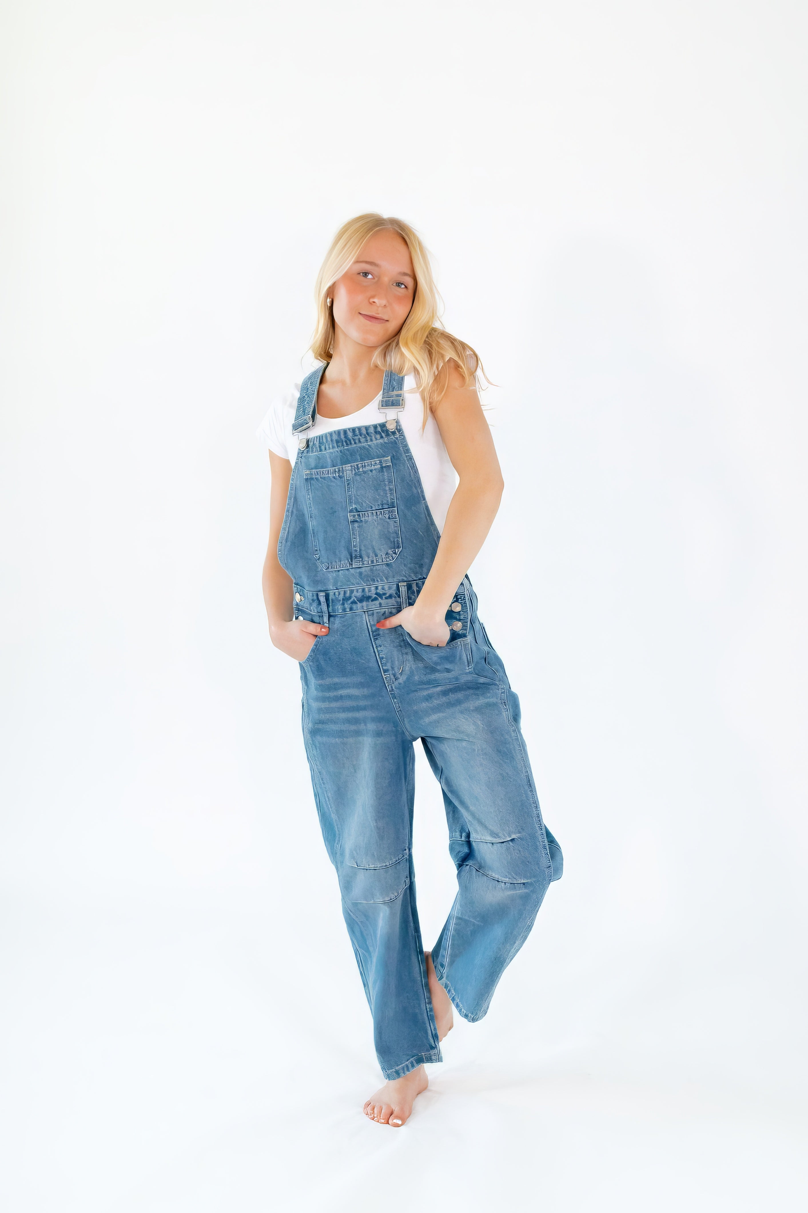 Robinne Relaxed Overalls