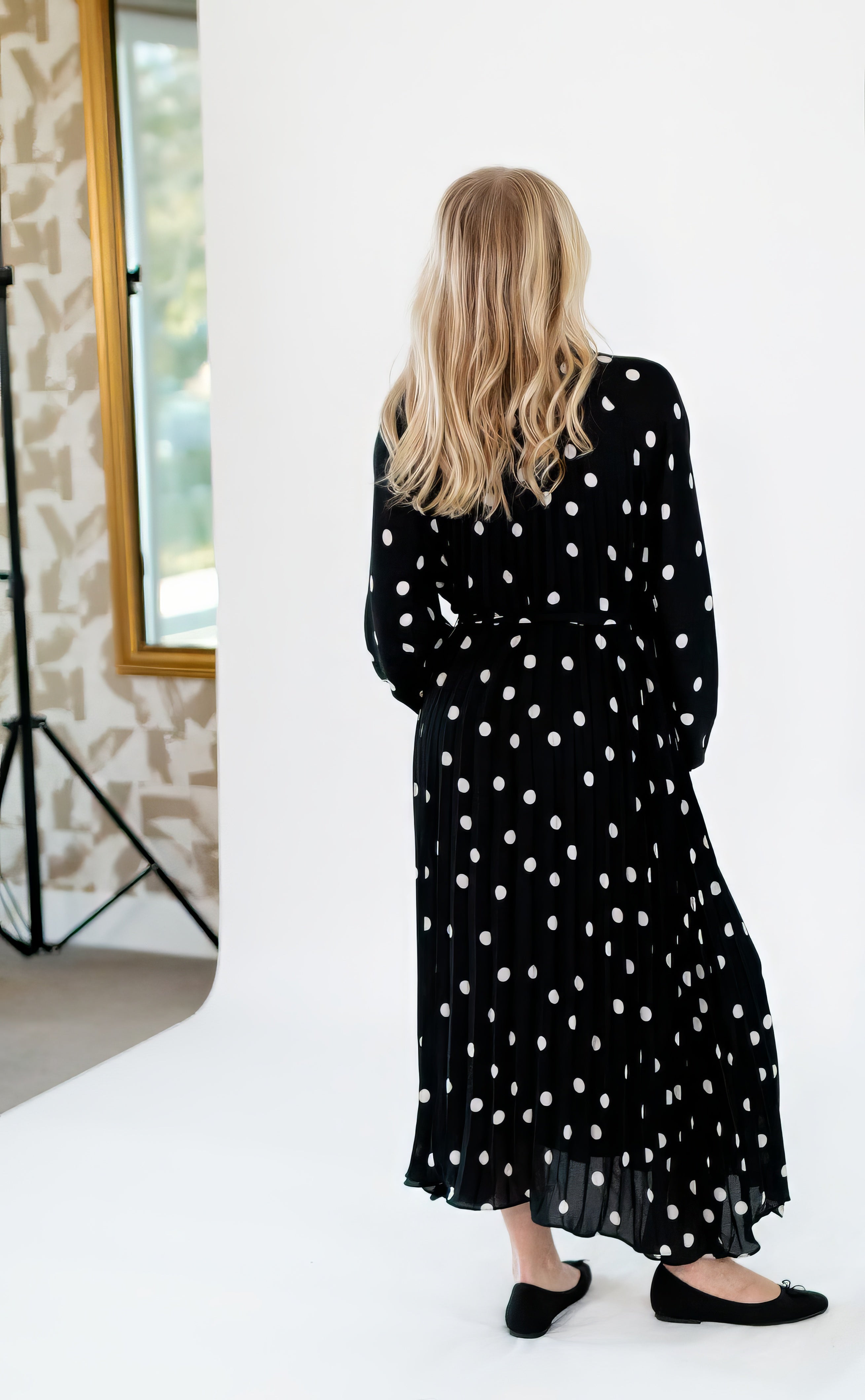 Sophie Polka Dot Maxi Dress