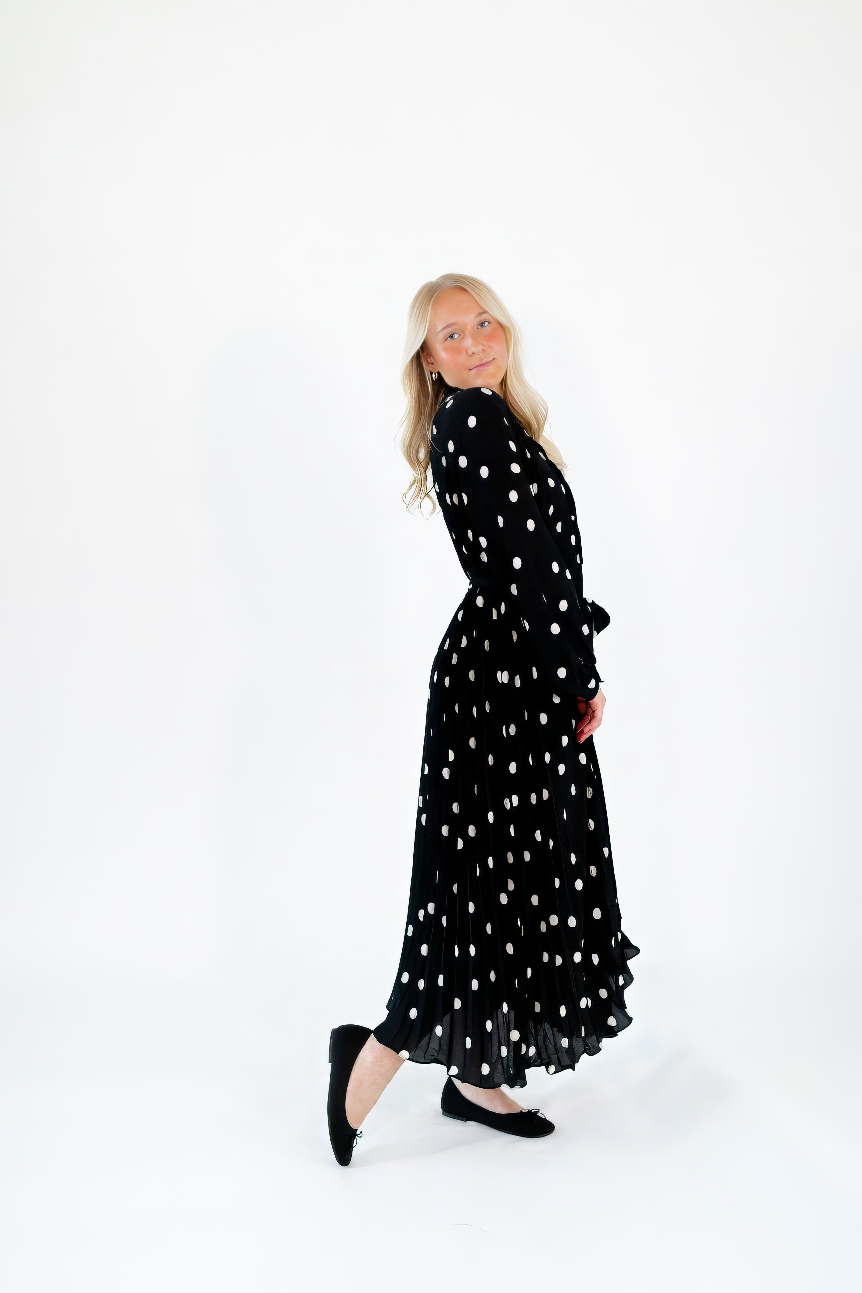 Sophie Polka Dot Maxi Dress