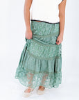 Aralyn Tiered Lace Skirt