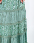 Aralyn Tiered Lace Skirt